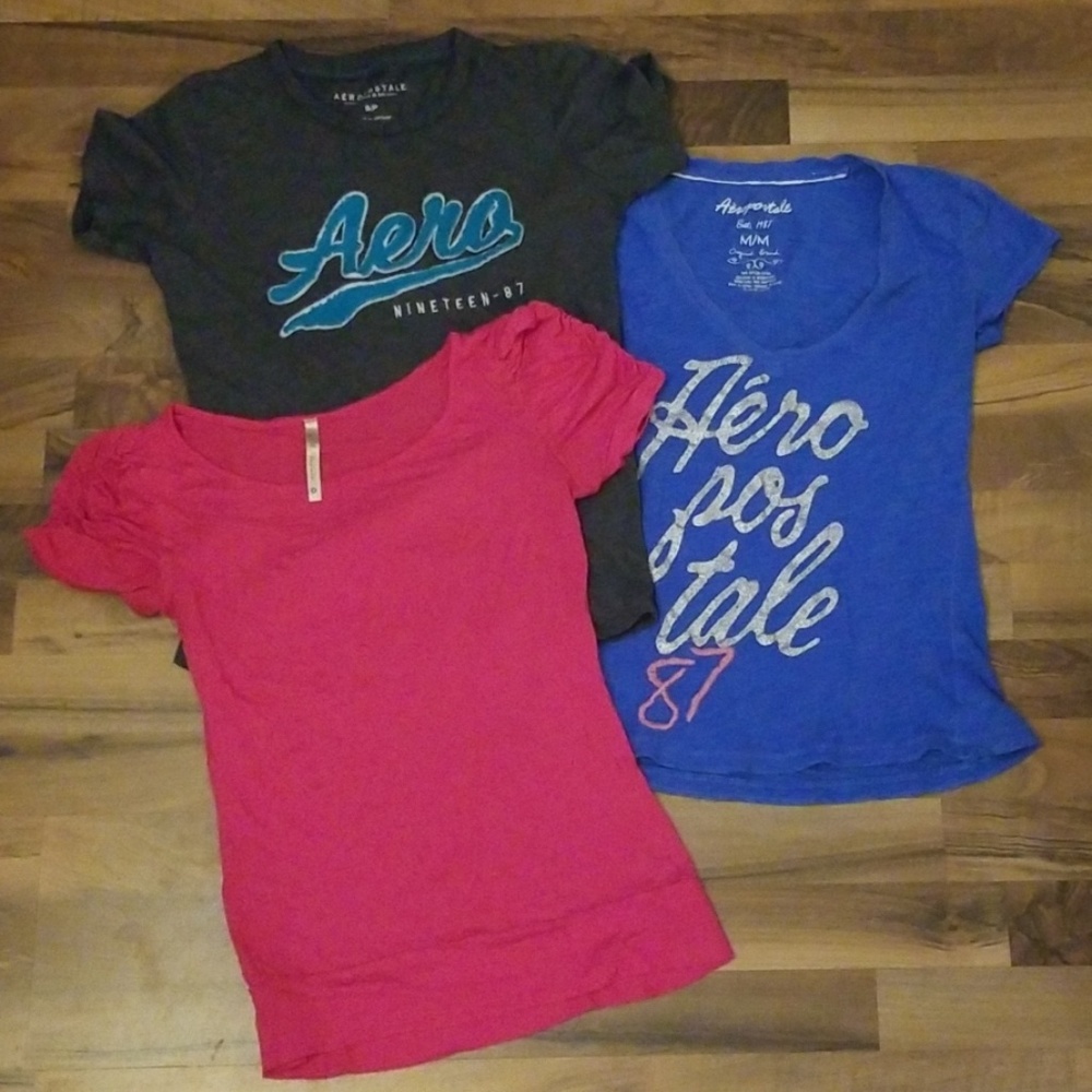 Aero & Papaya Shirts Size Small/Medium